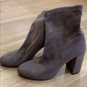 BCBG Suede Booties